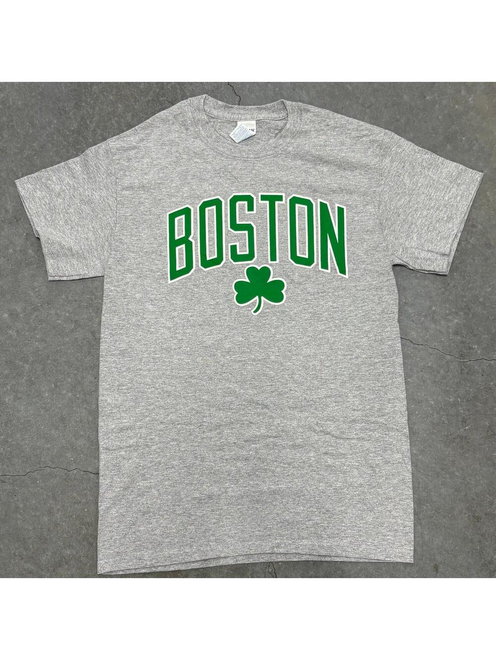 Gildan Boston Shamrock T Shirt